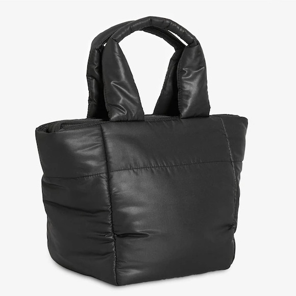 JOE FRESH | Puffer Tote Bag Leather Feel - Picture 2 of 4